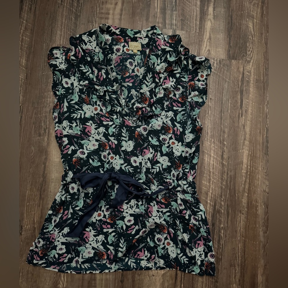 Anthropologie Postella Sleeveless Blouse